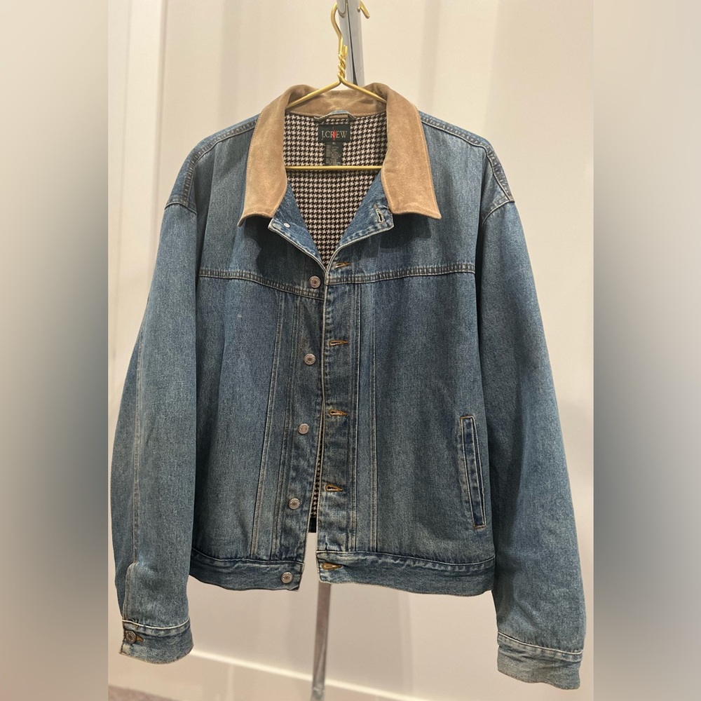 Vintage J Crew Jean Jacket XL